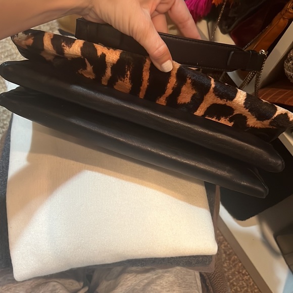 Lab in calf hair leopard shoulder bag. Worn a hand full of times. - Picture 3 of 4